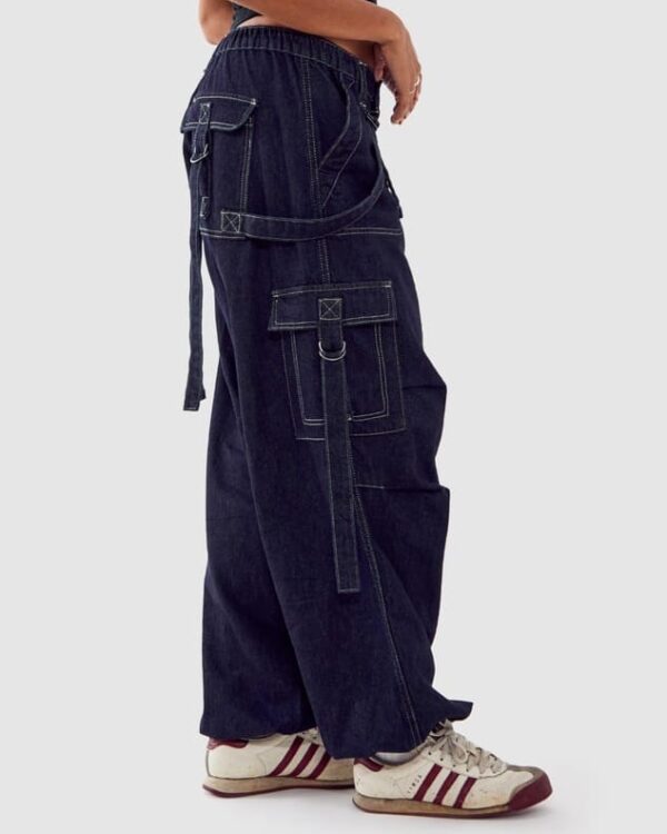 Denim Cargo pant - Image 3